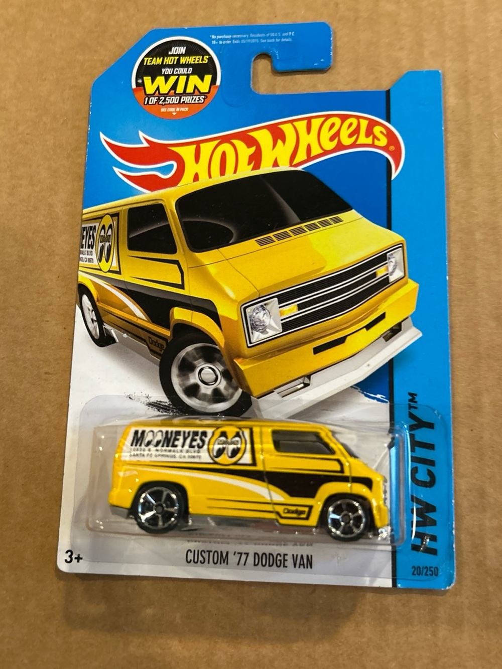 Hot Wheels Custom '77 Dodge Van Mooneyes Santa Fe Springs CA